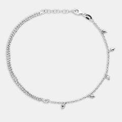 The Shiny Beads Fairy Anklet - silvermark