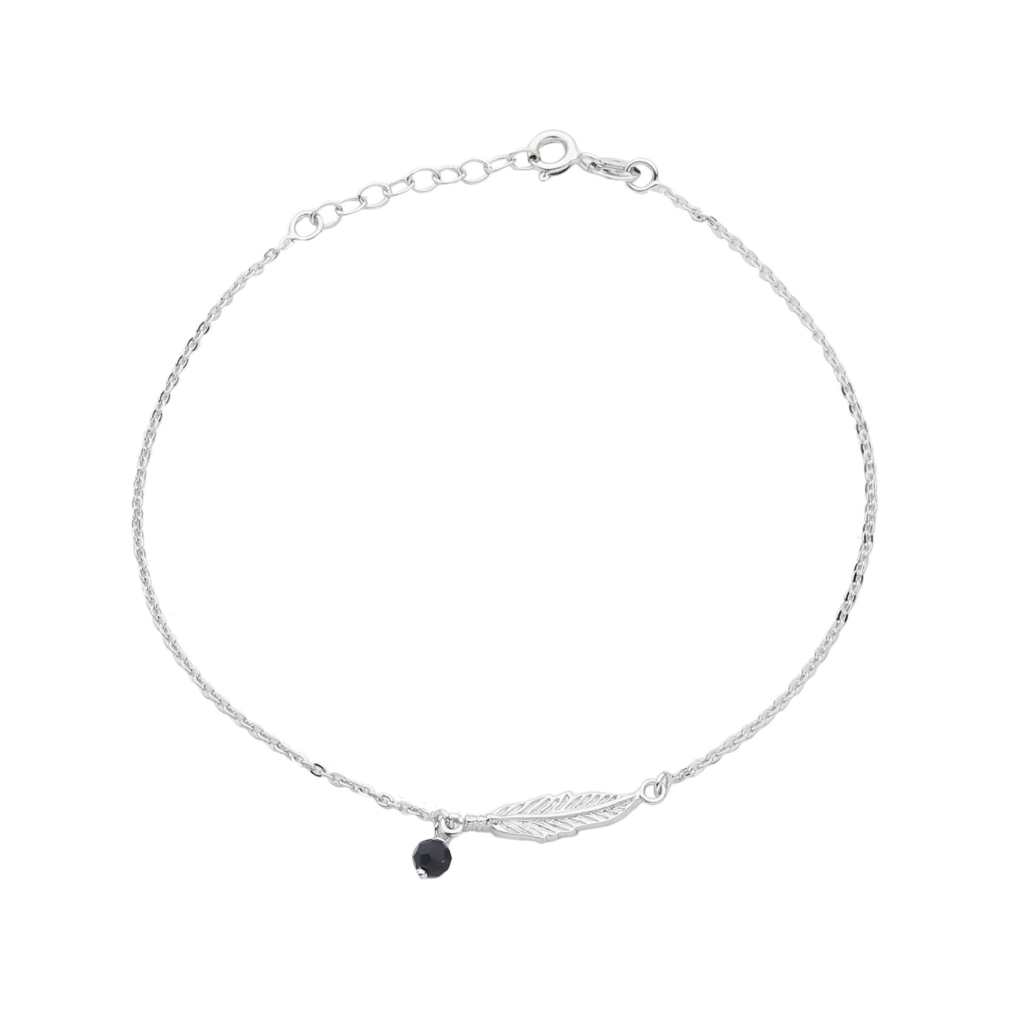 Silver Lucky Charm Anklet - silvermark
