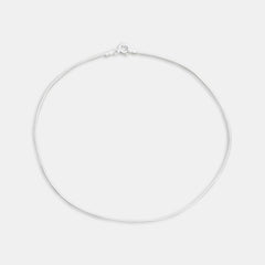 Summer Styles Simple Chain Anklet - silvermark