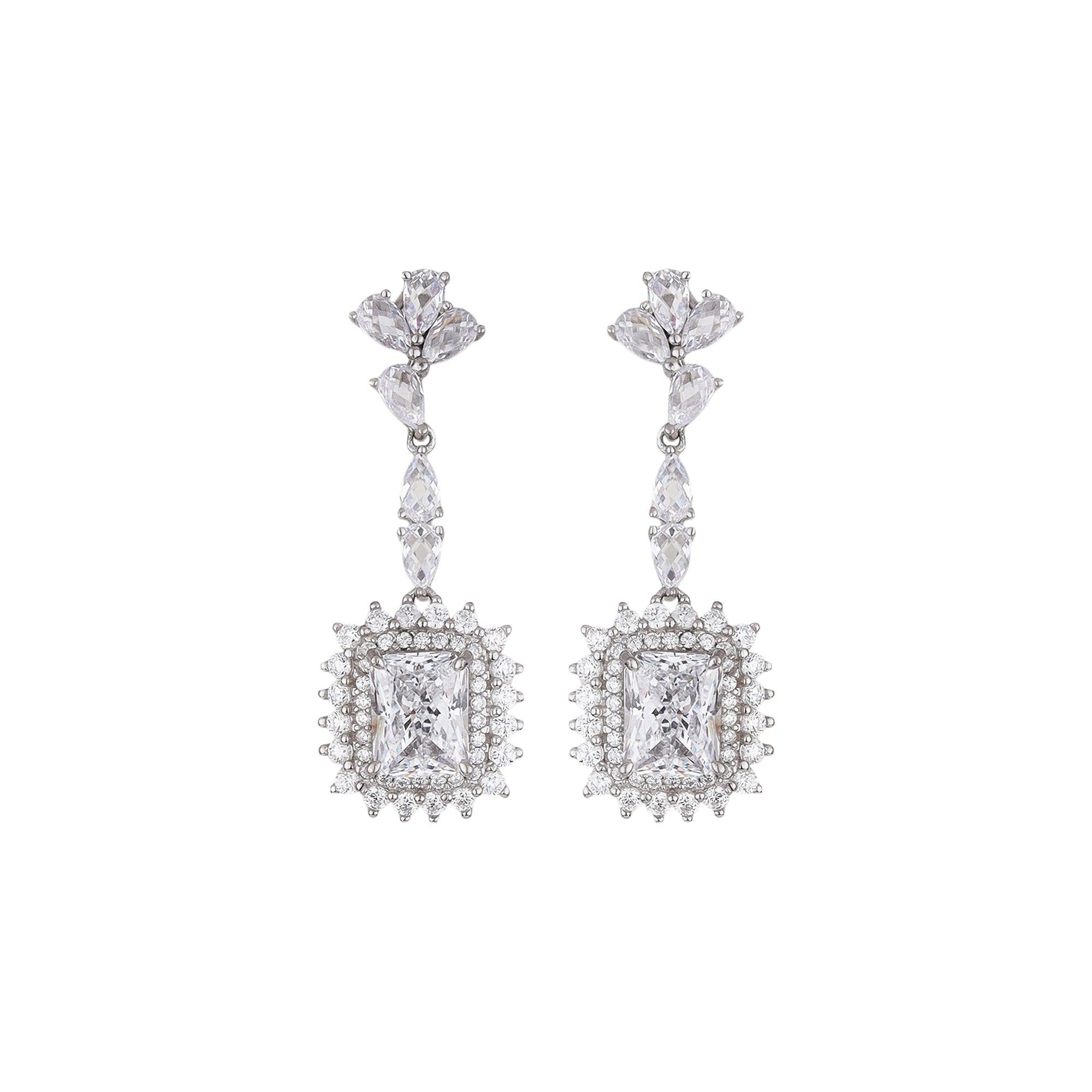 Swarvoski Crystal Charm Necklace - silvermark