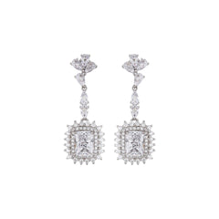 Swarvoski Crystal Charm Necklace - silvermark