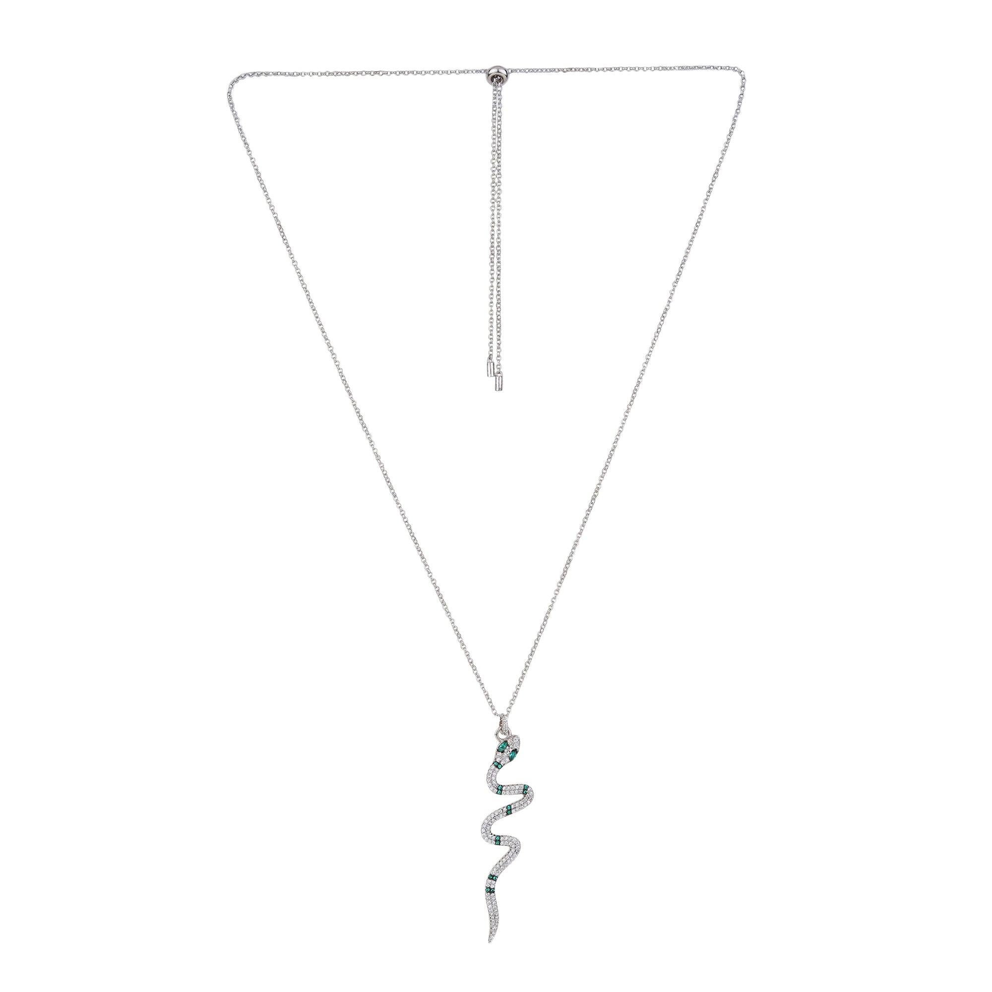 Silver Snake Necklace - silvermark