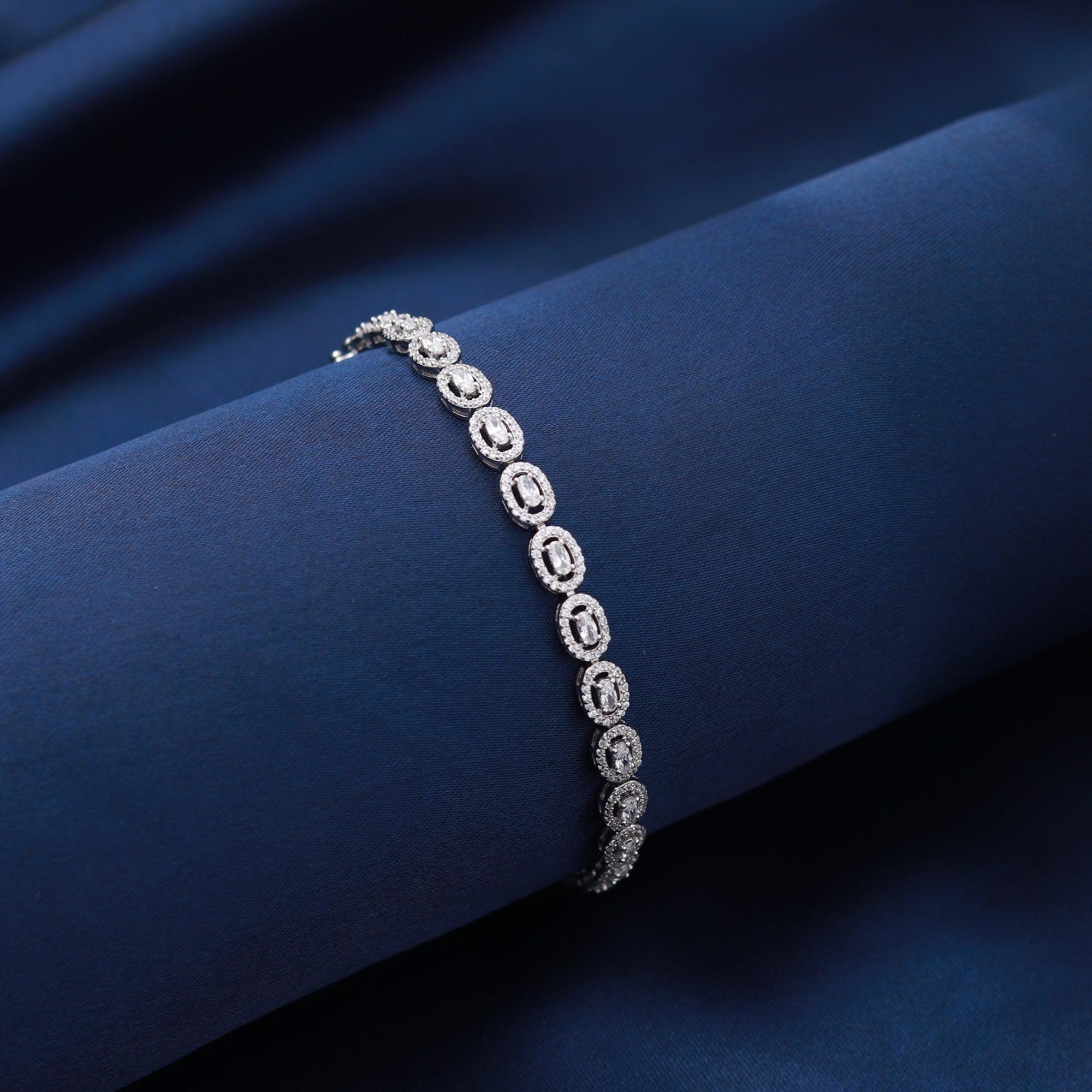 Charming Silver Bead Bracelet - silvermark