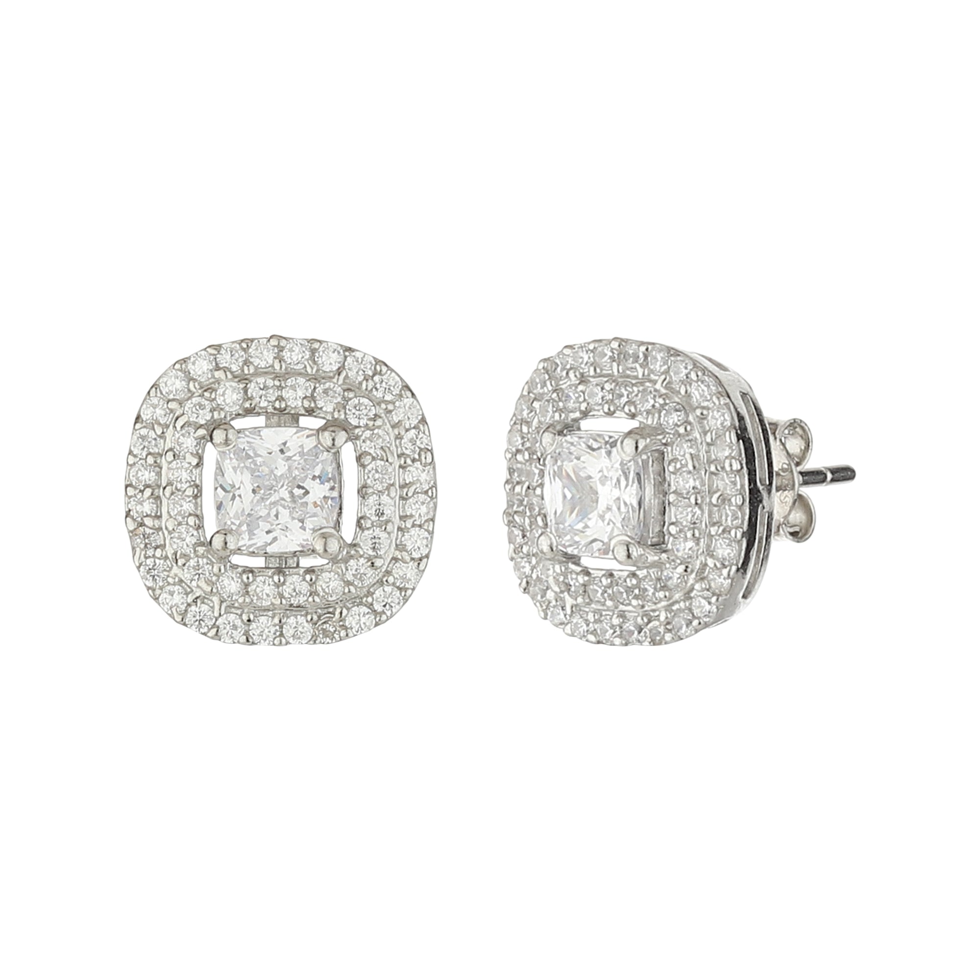 Sparkling Crystal Drop Earrings