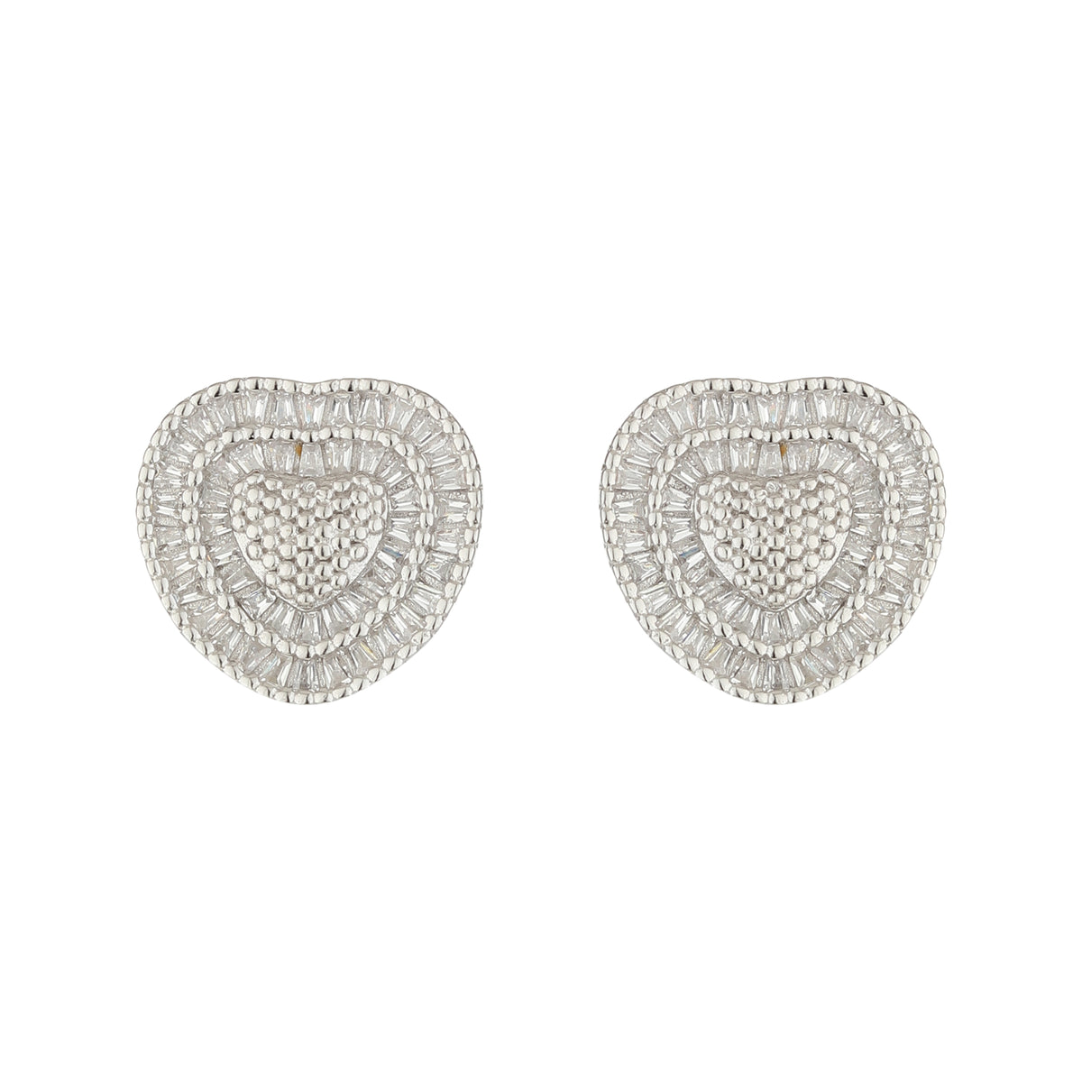 Sterling Silver Heartstrings Earrings