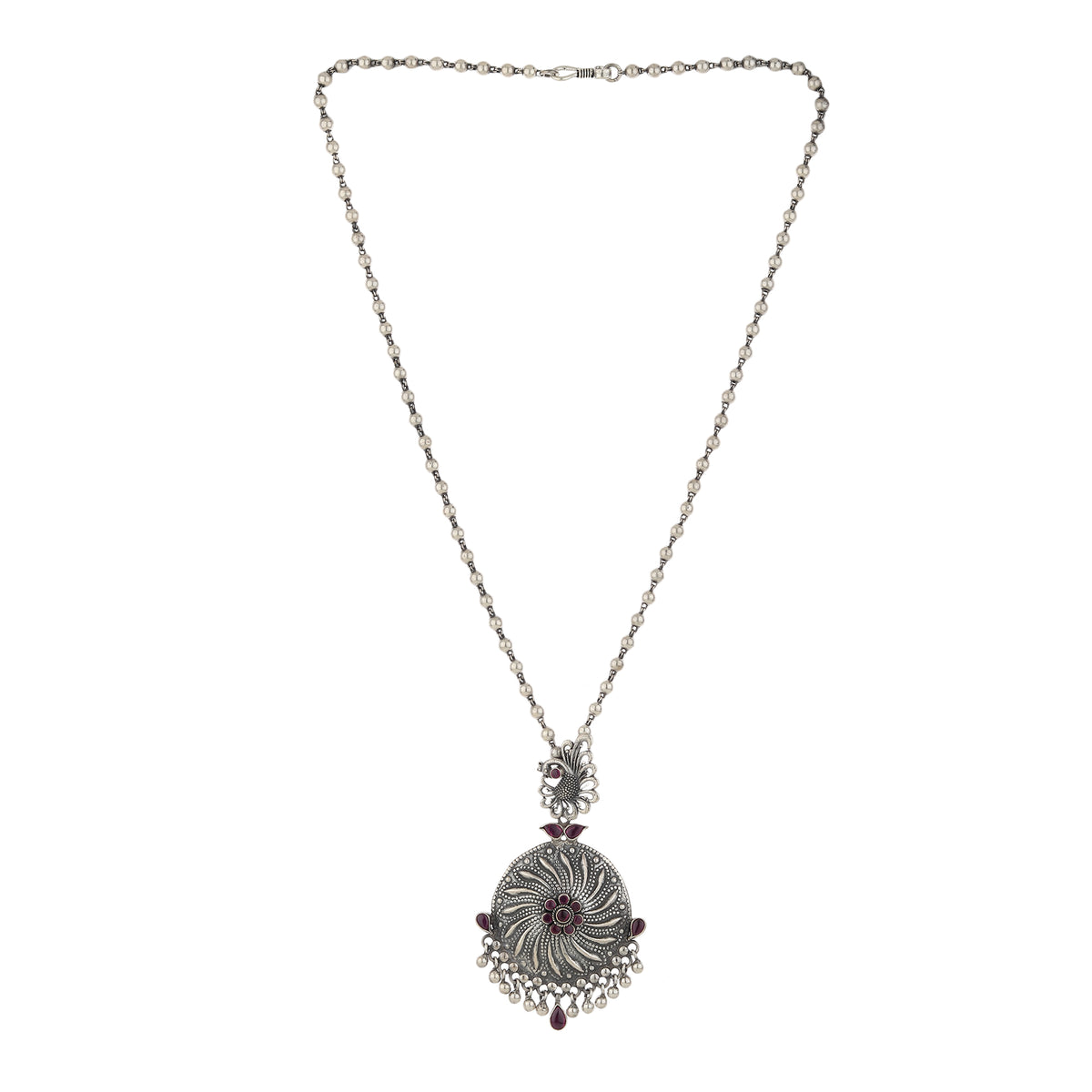 Infinity Loop Oxidized Necklace