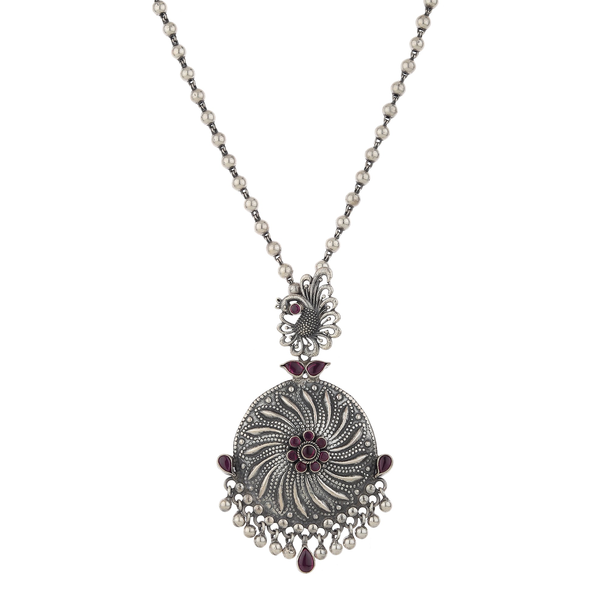 Infinity Loop Oxidized Necklace