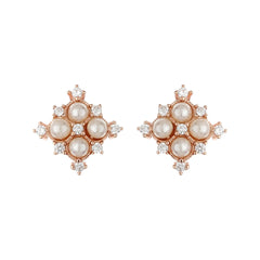 Designer Pearl Studs - silvermark