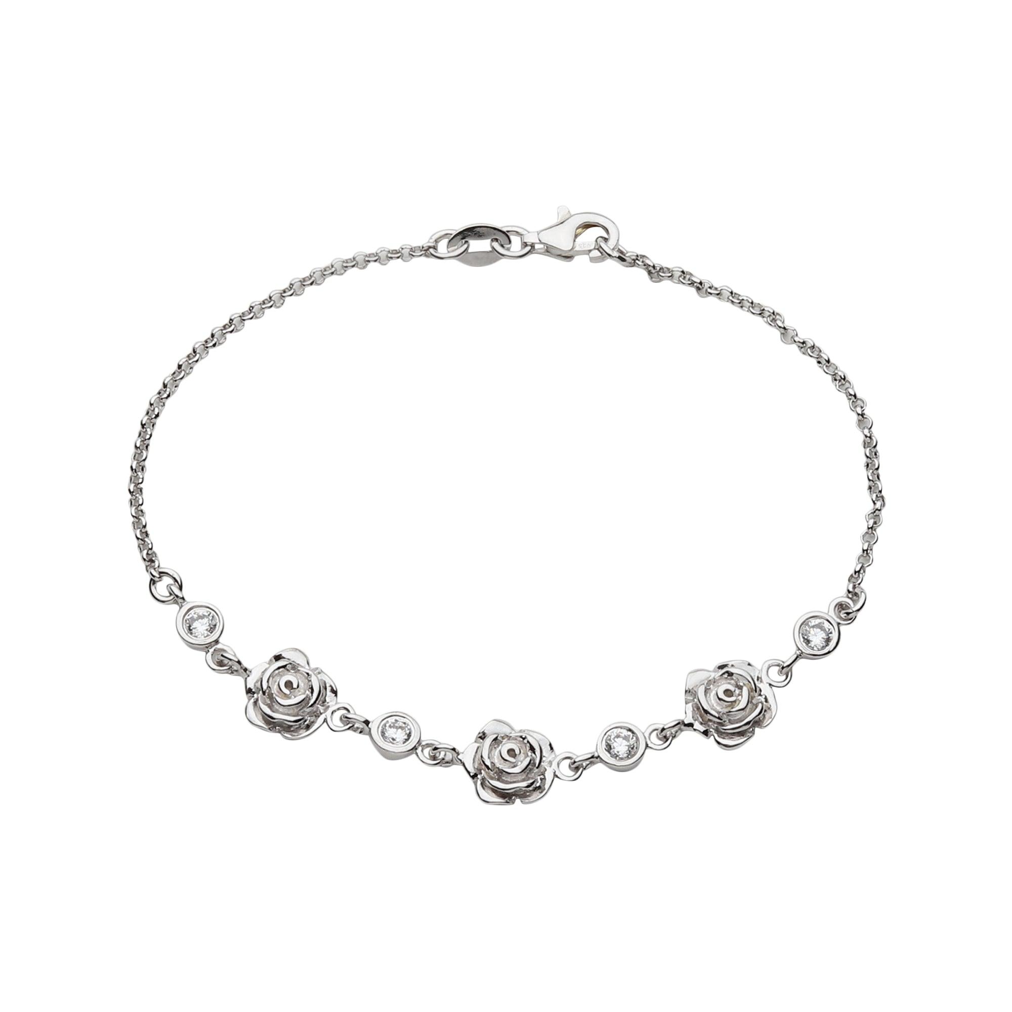 The Rose Flower Women's Bracelet - silvermark