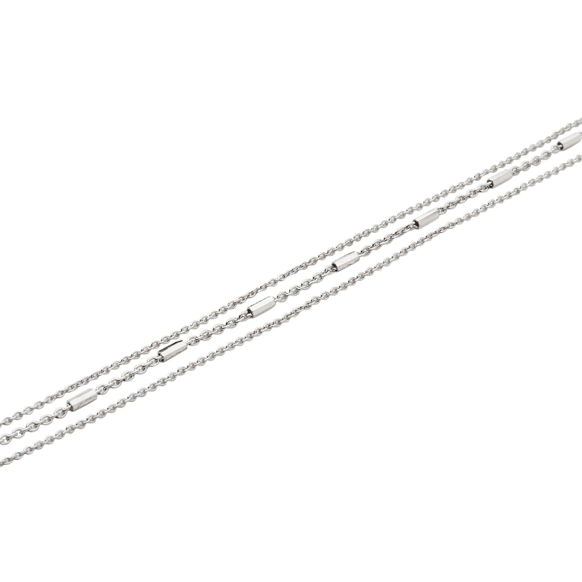 Basic Tri-Line Cylindrical Bracelet - silvermark