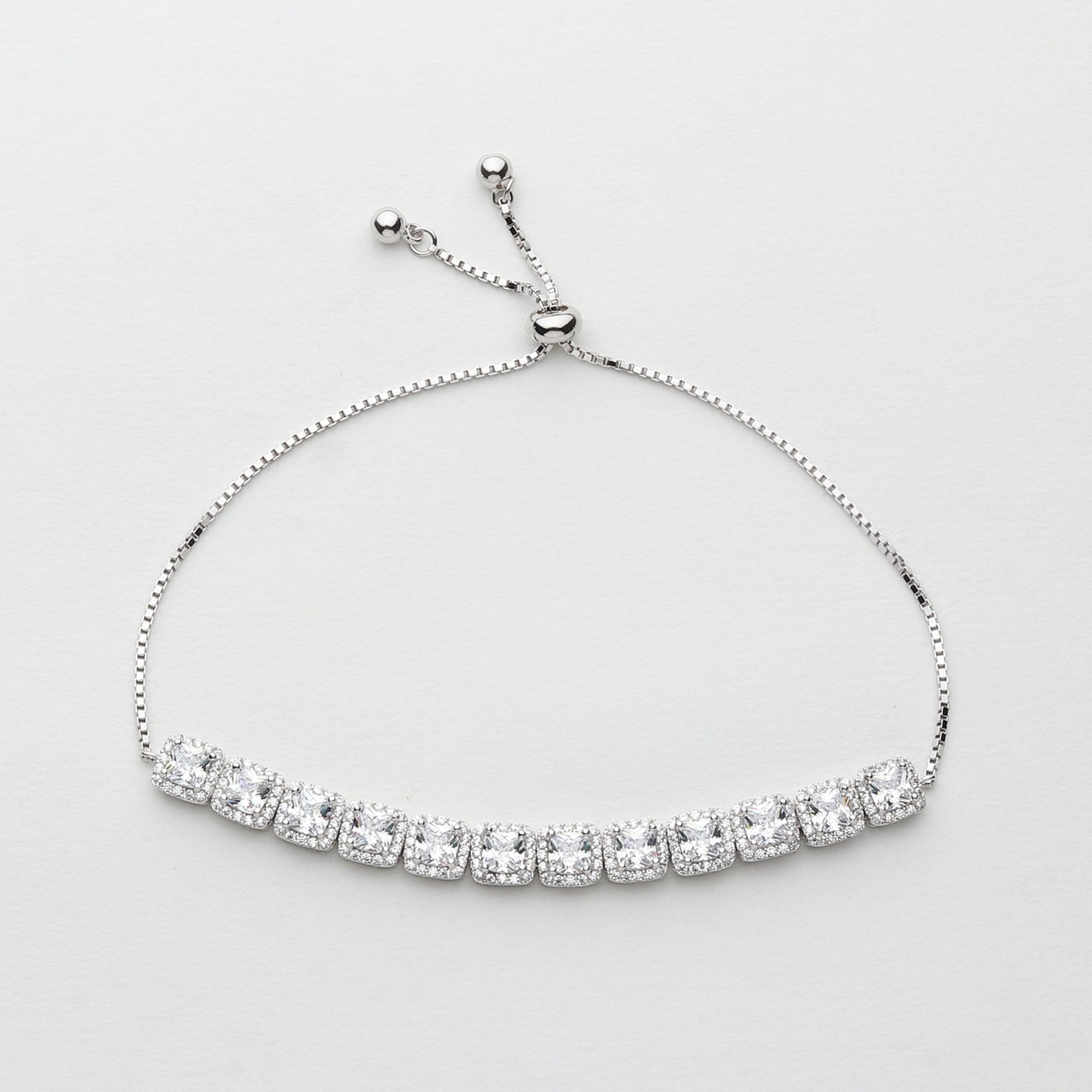 Silver Solitaire Bracelet - silvermark