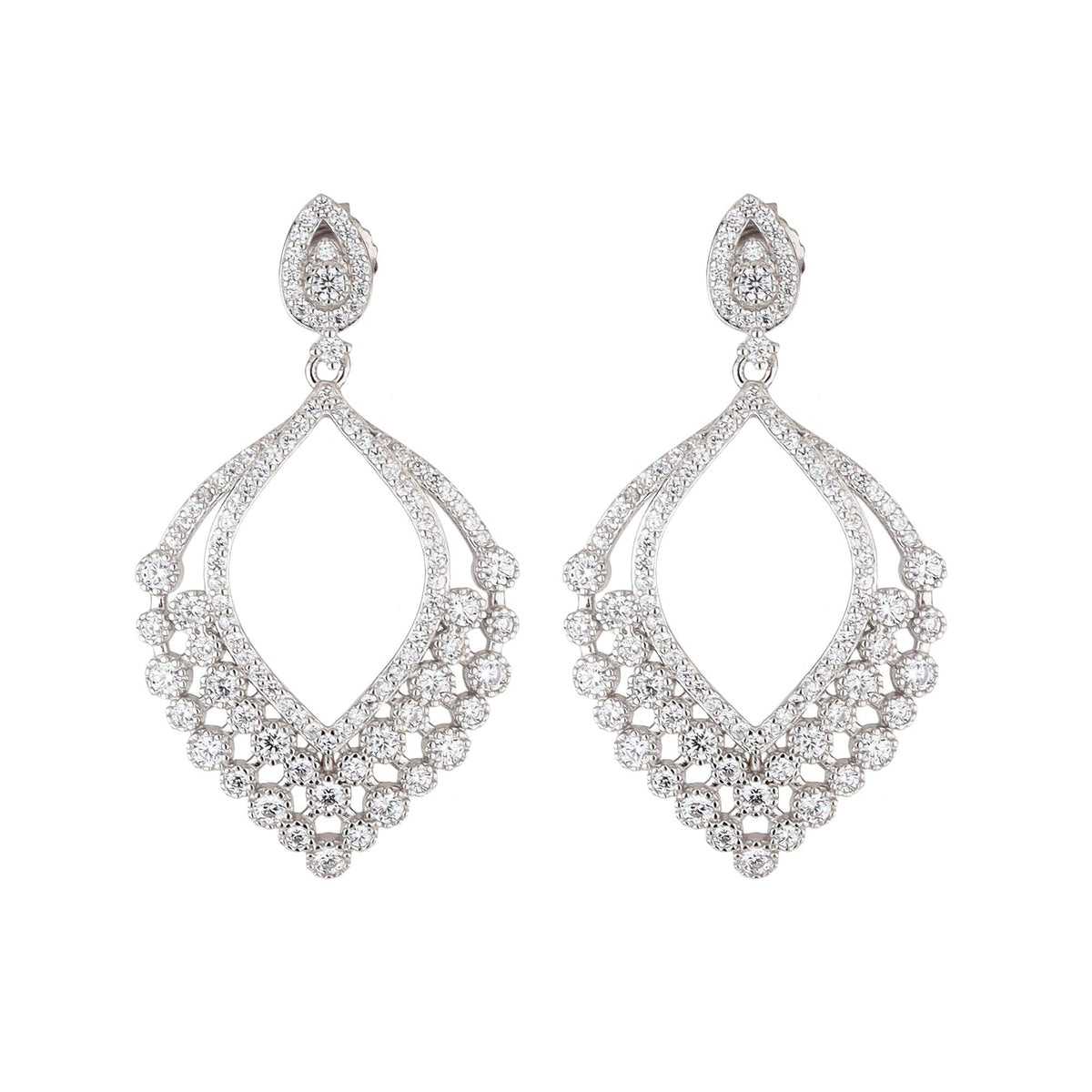 Peacock Vintage Hoops Earrings - silvermark