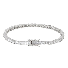 4 Prong Diamond Tennis Bracelets - silvermark