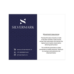 Silvermark - Boho Oxidized Silver Earrings